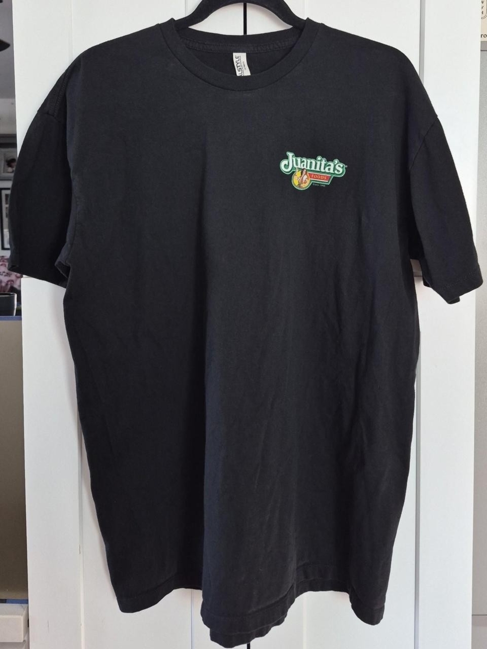 Juanita Black Short-Sleeve T-Shirt